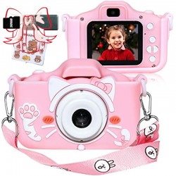 Kids Camera for Girls Boys 3 - 10 Year Old 1080P HD 2 inch Screen