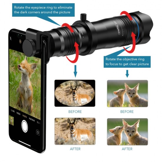 WiFi Endoscope for iPhone and Android, 2.0MP Camera, Waterproof Probe, Adjustable LED Lights